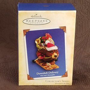 NIB HALLMARK KEEPSAKE NICK & CHRISTOPHER ORNAMENT